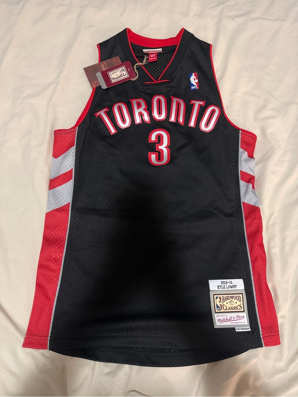 Kyle Lowry Toronto Raptors 2012-13 Hardwood Classics Swingman Jersey - NEW - Med